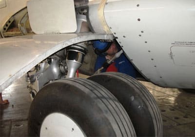 aircraft under carriage